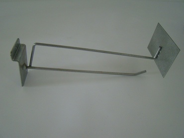 Hak do space wall z blaszką pod naklejkę