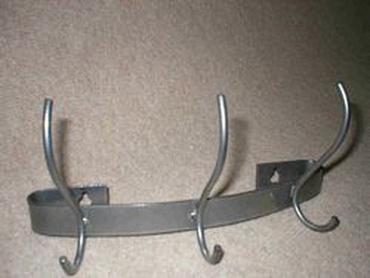 Wieszak na ubrania 3 haki