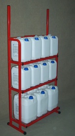 Regał na stacje benzynowe