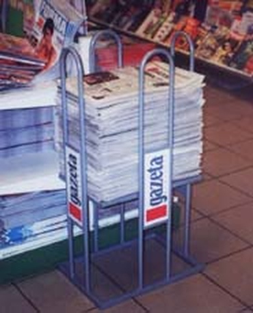 Stojak na gazetę - METRO - 290x400 mm