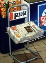 Stojak na gazetę - GW - 290x400 mm