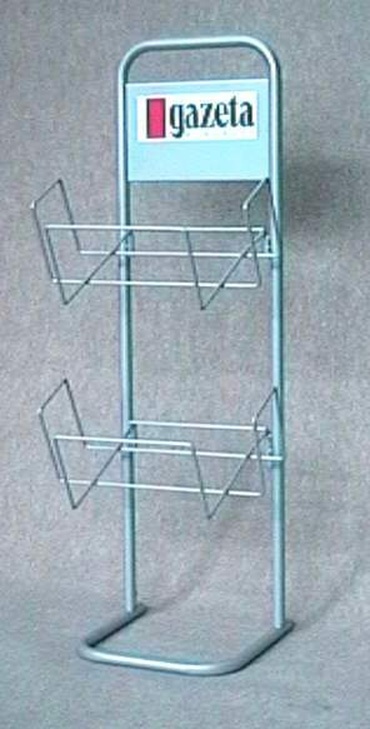 Stojak na gazetę 2 półki