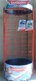Stojak okrągły SAMOLOTY
