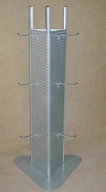 Stojak trójkątny z blachy perforowanej