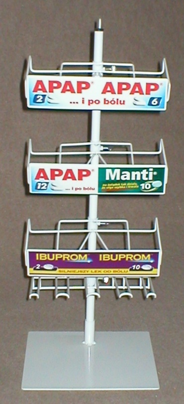 Stojak na leki OTC - US Pharmacia