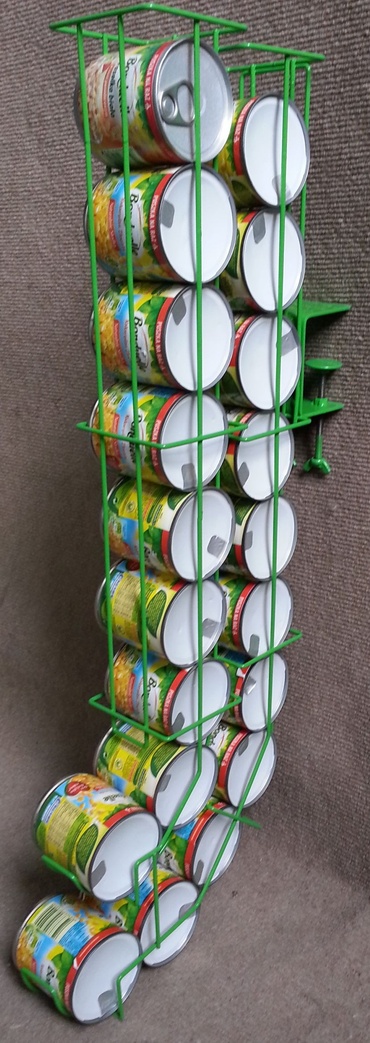 Zjeżdżalnia na puszki Bonduelle - z imadłem