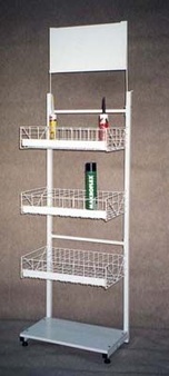 Regał na piany i silikony