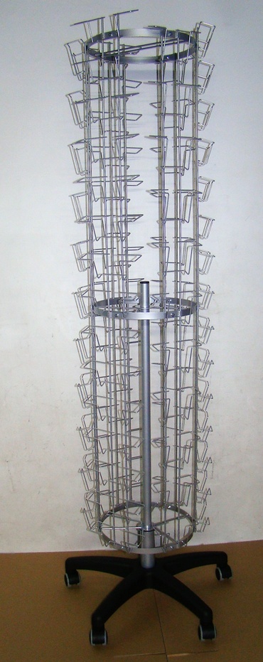 Stojak podłogowy obrotowy 78 kieszeni SPP78EX