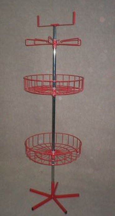 Stojak obrotowy na chipsy