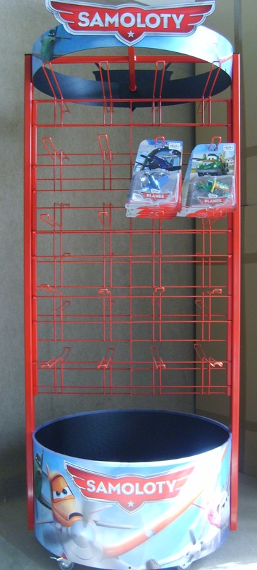 Stojak okrągły SAMOLOTY