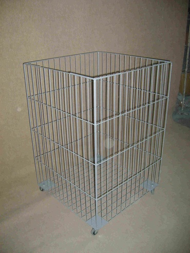 Kosz wysypowy na kółkach