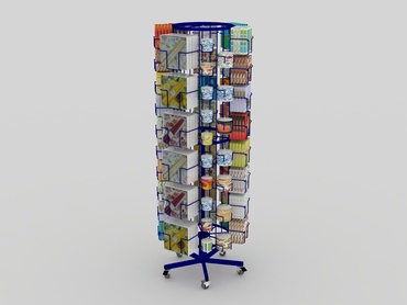 Stojak na serwetki i świeczki