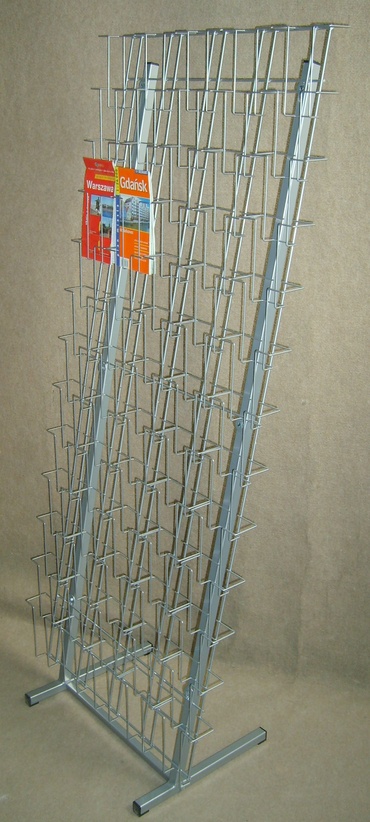 Tablica stojąca z kieszeniami na mapy