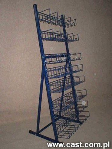 Stojak na CD (8 półek)