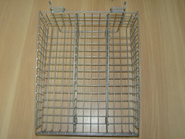 Koszyk trójdzielny do wpinania w spacewall lub perforację