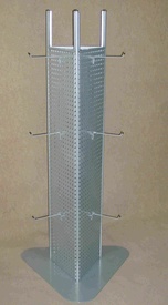 Stojak trójkątny z blachy perforowanej