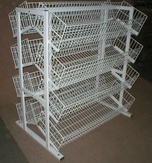 Regał koszowy na paletę