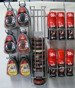 Wielofunkcyjny wieszak przykasowy Kiwi