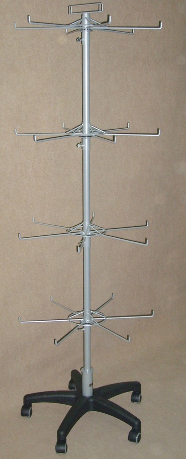 Stojak na torebki papierowe z uchwytem na reklamę