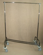 Wieszak mobilny lakierowanie proszkowe + chrom