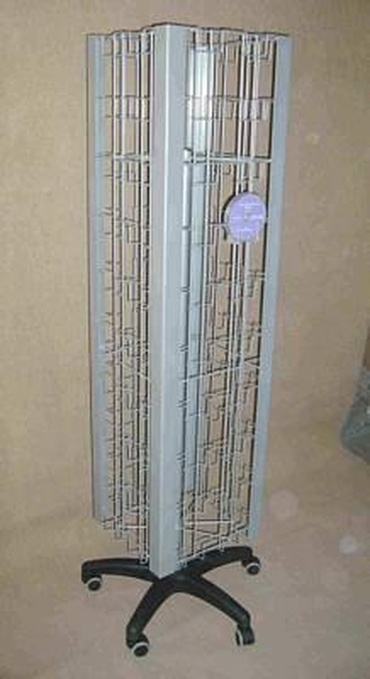 Stojak obrotowy na audio-booki