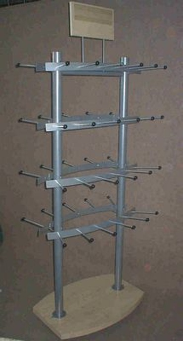 Stojak z elementami drewna ALM