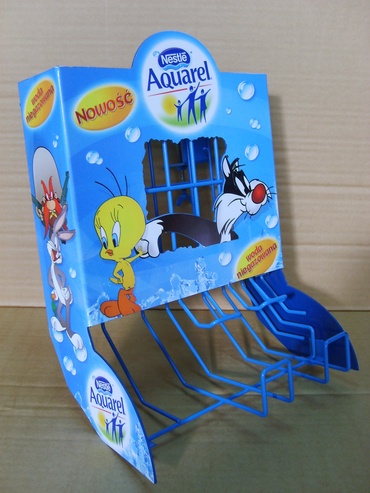 Ekspozytor na butelki Nestle