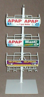 Stojak na leki OTC - US Pharmacia