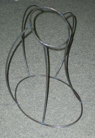 Abażur artystyczny mały