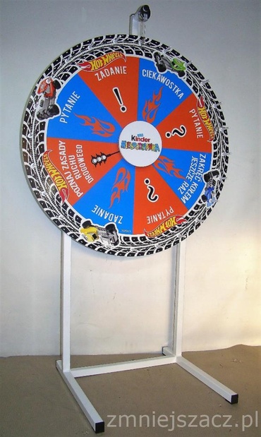Koło fortuny - rozmiar dla dzieci