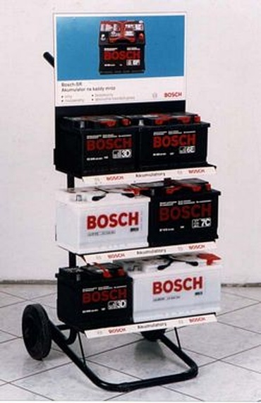 Wózek na akumulatory