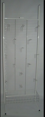 Stojak kratowy z uchwytem logo