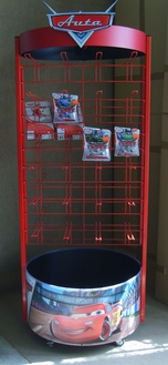 Stojak okrągły AUTA